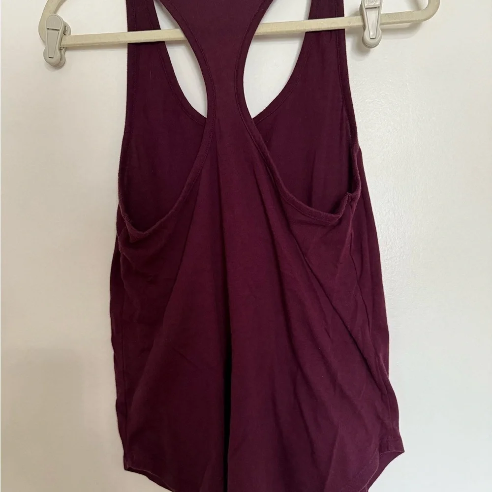 Women's Burgundy Tank Top